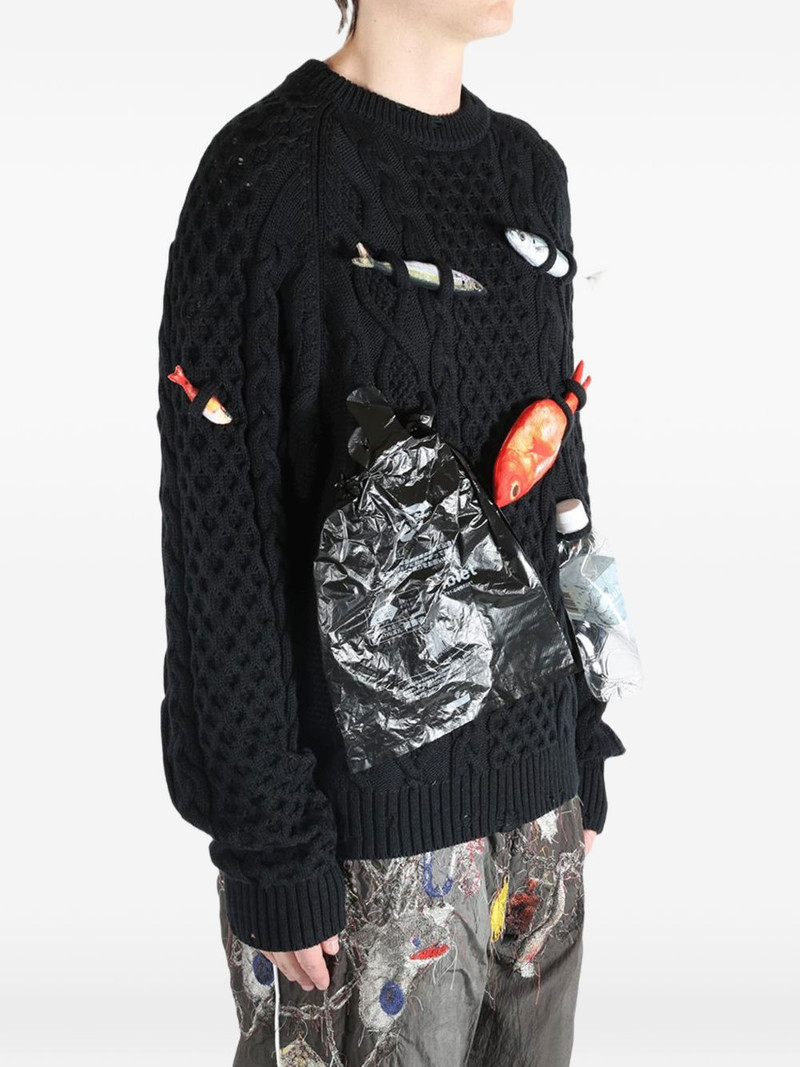 doublet Caught In The Cable Fisherman sweater outlook