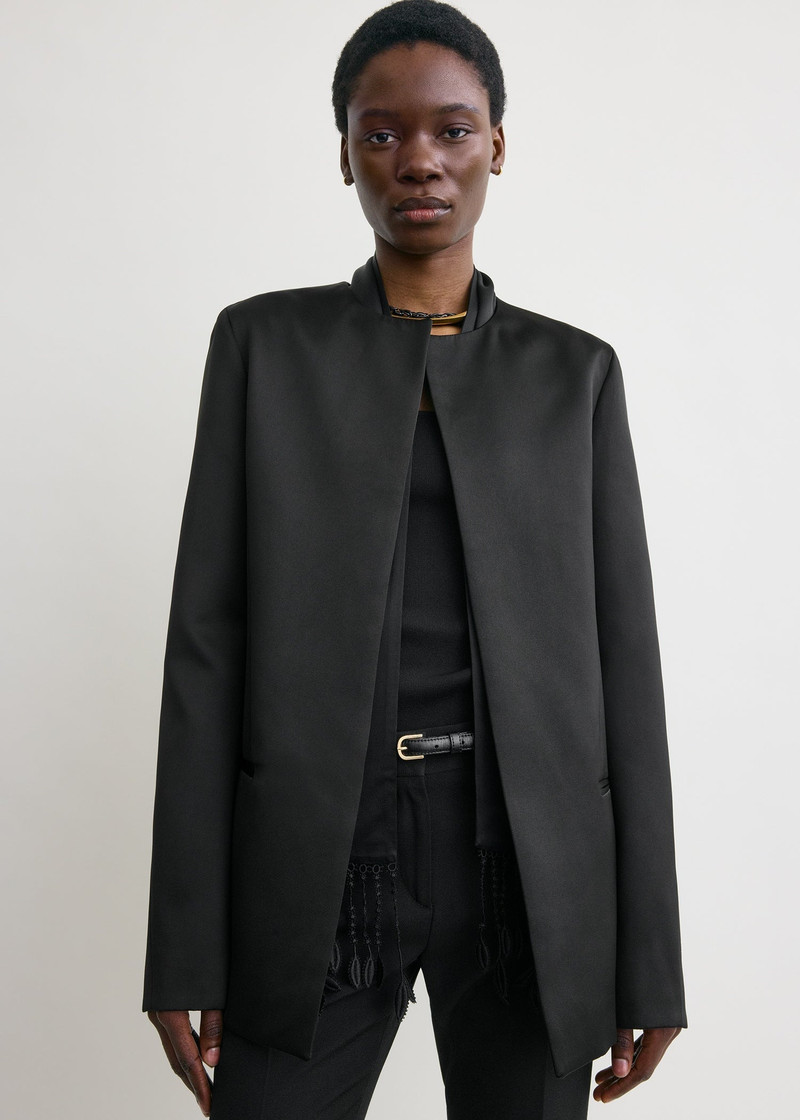 Satin dinner jacket black 5