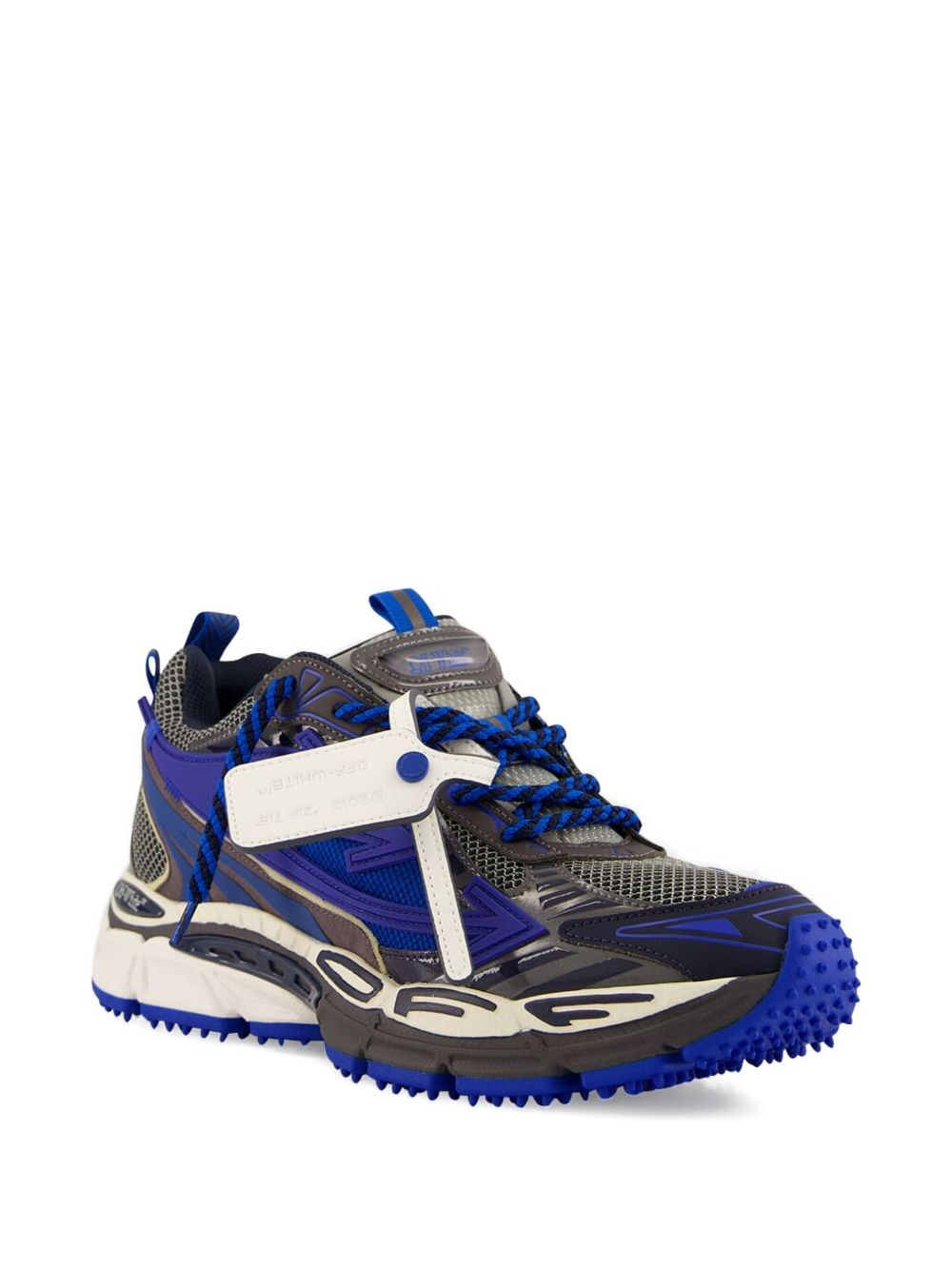 Ow Be Right Back lace-up strap sneakers - 2