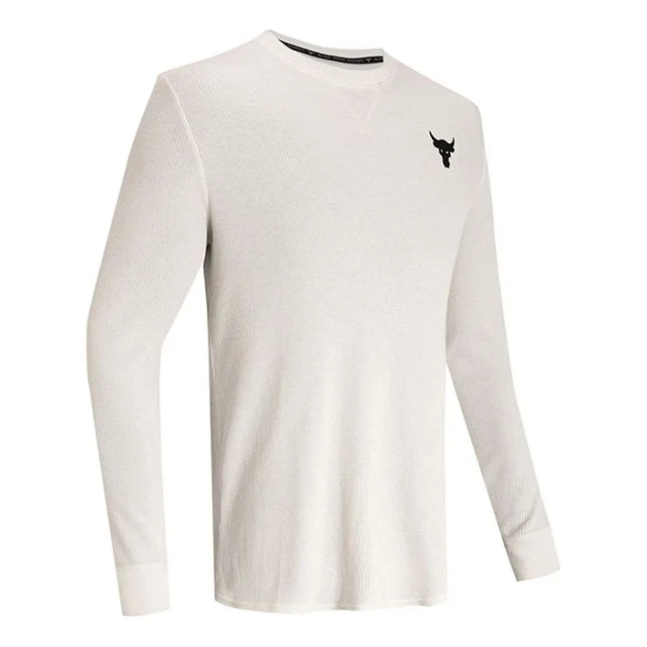 Under Armour Crew-neck Long Sleeve Pullover Men's White 1358757-110 - 1