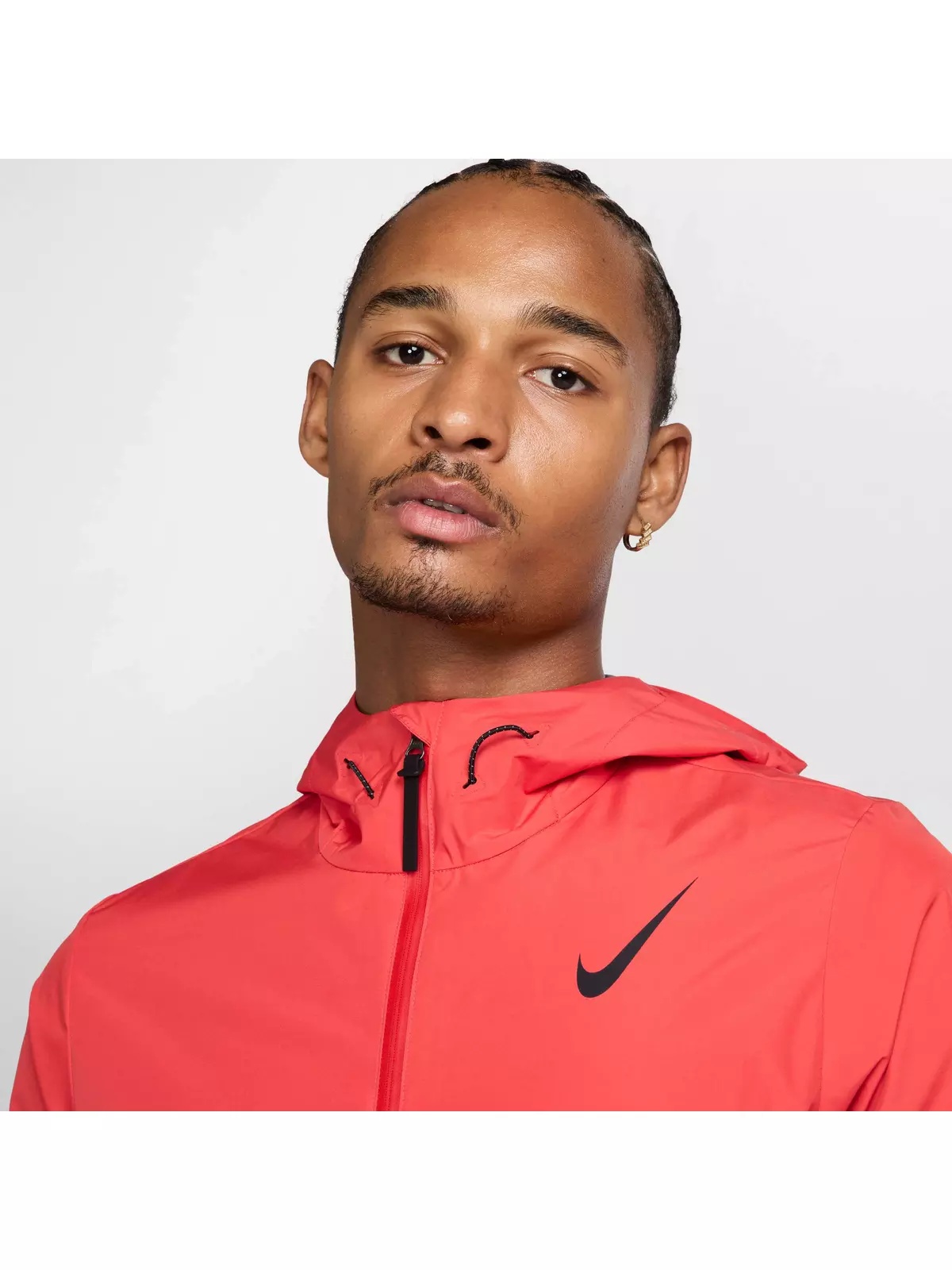 Men's AeroSwift Storm-FIT Aerogami Running Jacket -Red - 3