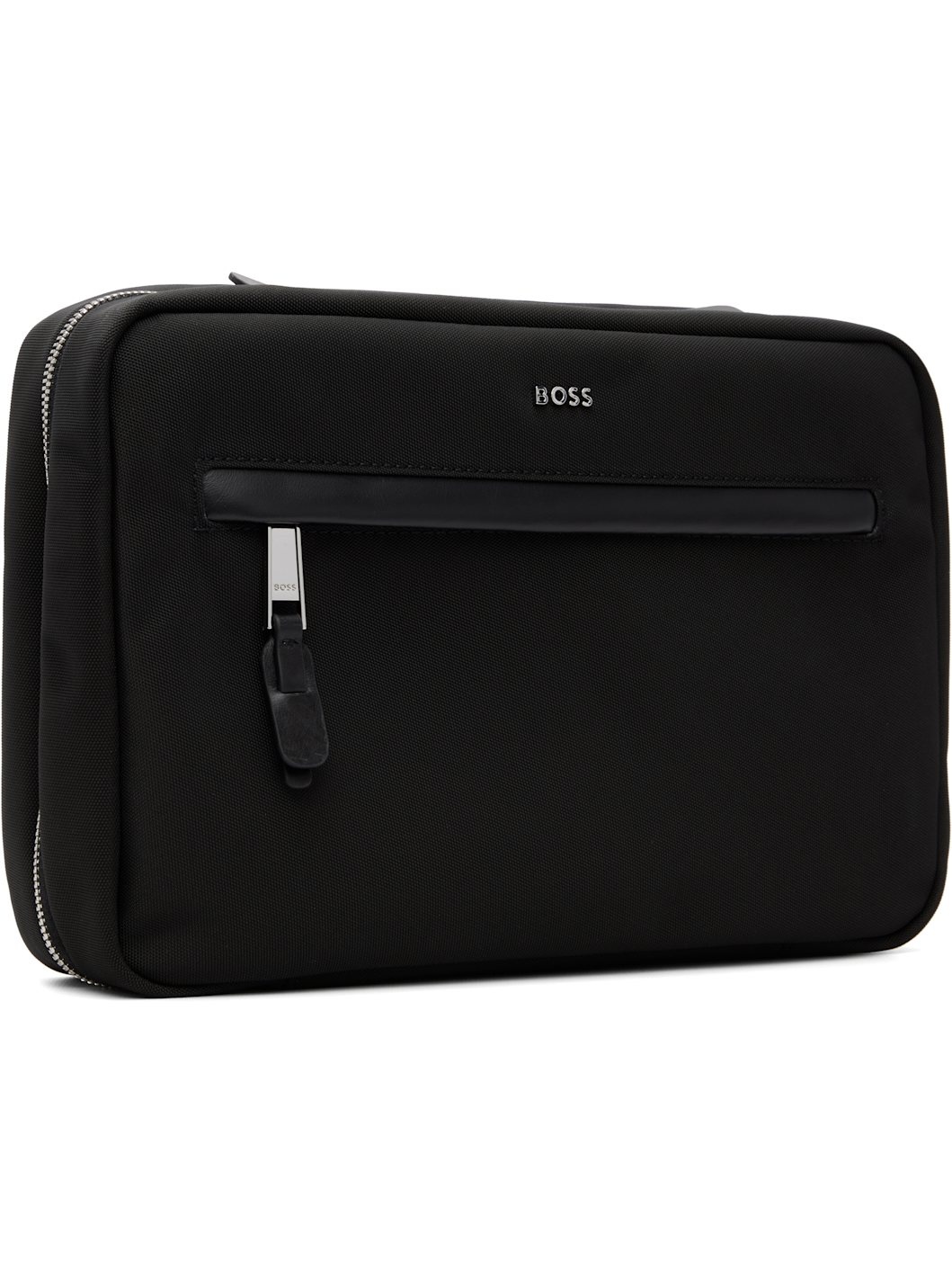 Black Logo Hardware Pouch - 2