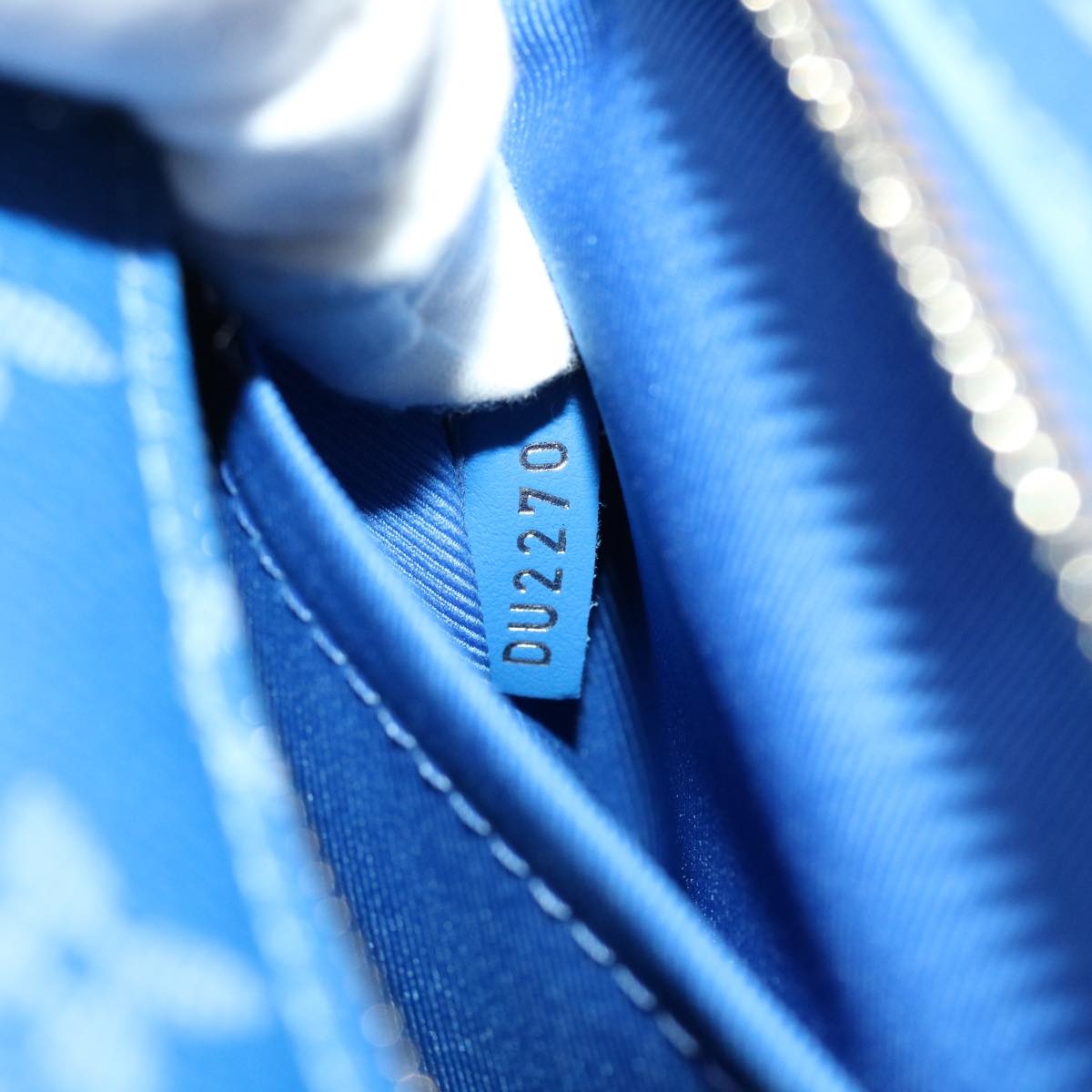 LOUIS VUITTON Monogram Clouds Soft Trunk Shoulder Bag Blue M45430 - 11