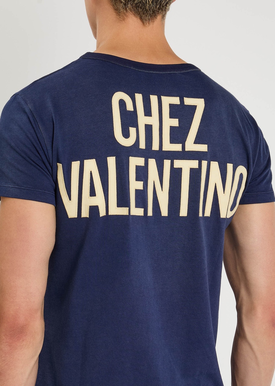 Valentino Garavani Chez Valentino Printed Cotton T-shirt - 5