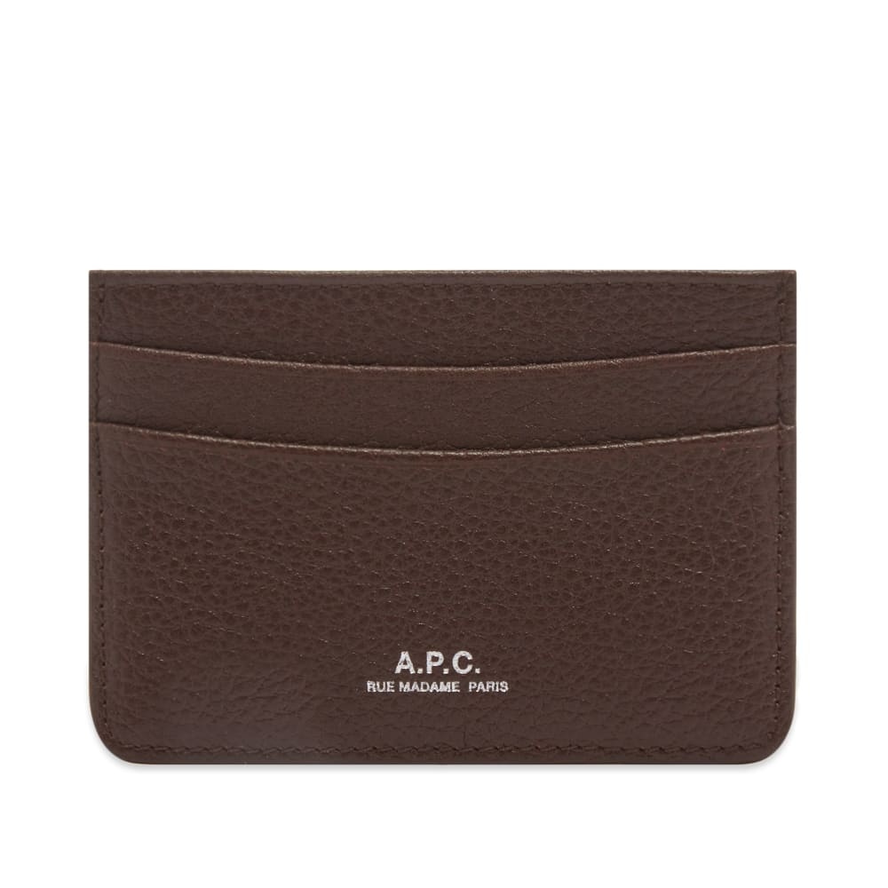 A.P.C. Andre Grain Card Holder - 1