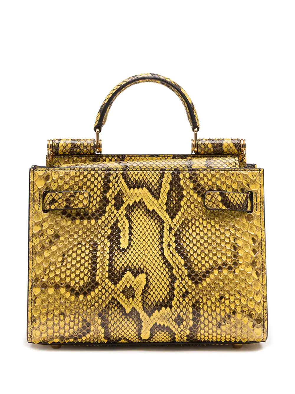 Sicily snake-print tote bag - 3