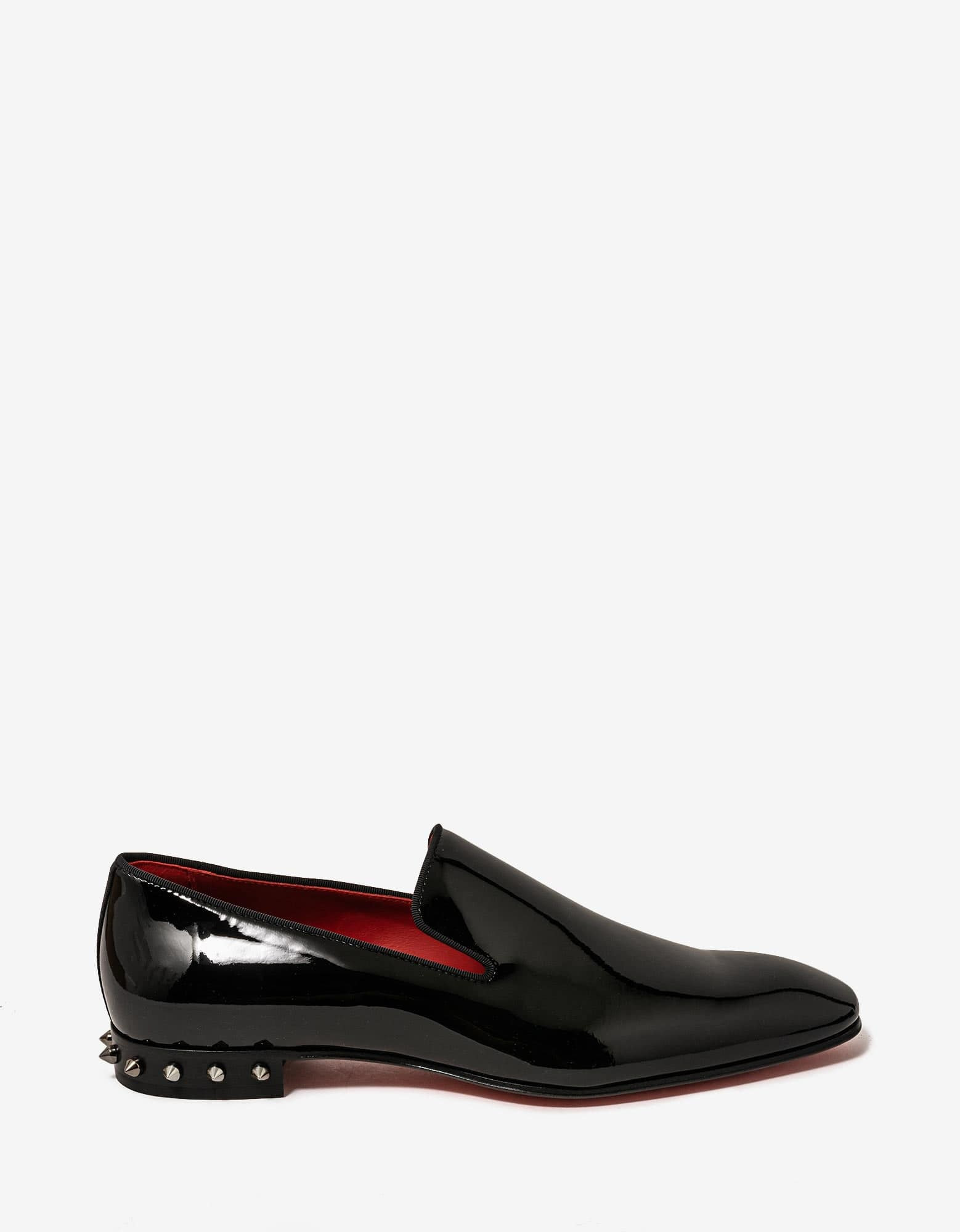 Christian Louboutin Marquees Black Patent Shoes - 2