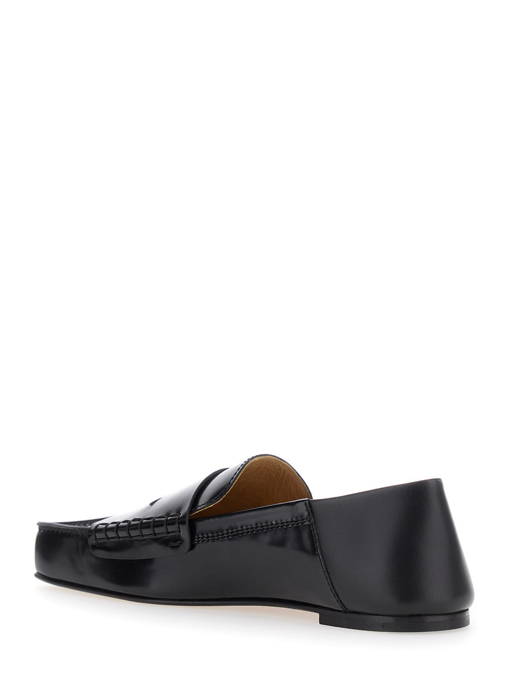 Jacquemus Men 'Les Carré' Black Loafers With Square Toe In Leather Man - 3