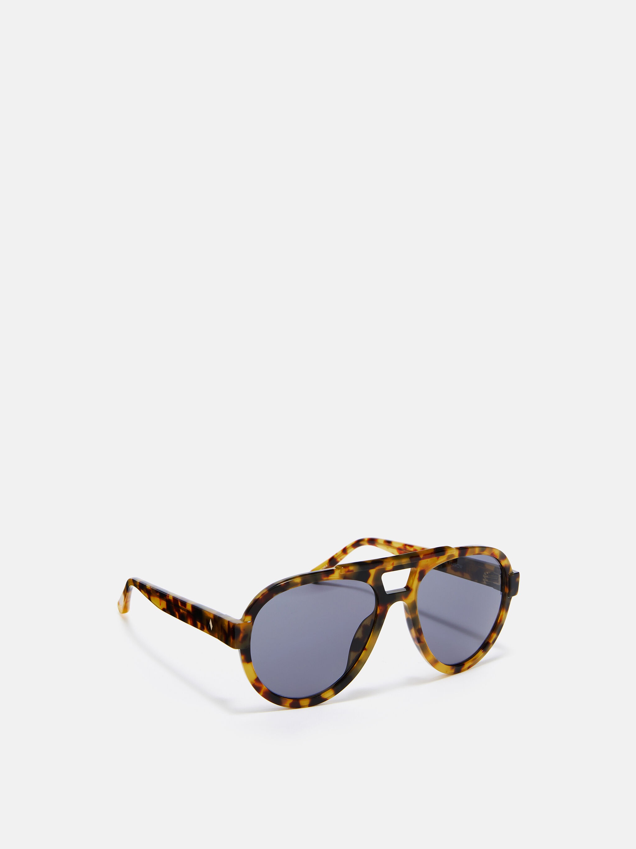 ''JURGEN'' TORTOISE SHELL SUNGLASSES - 1
