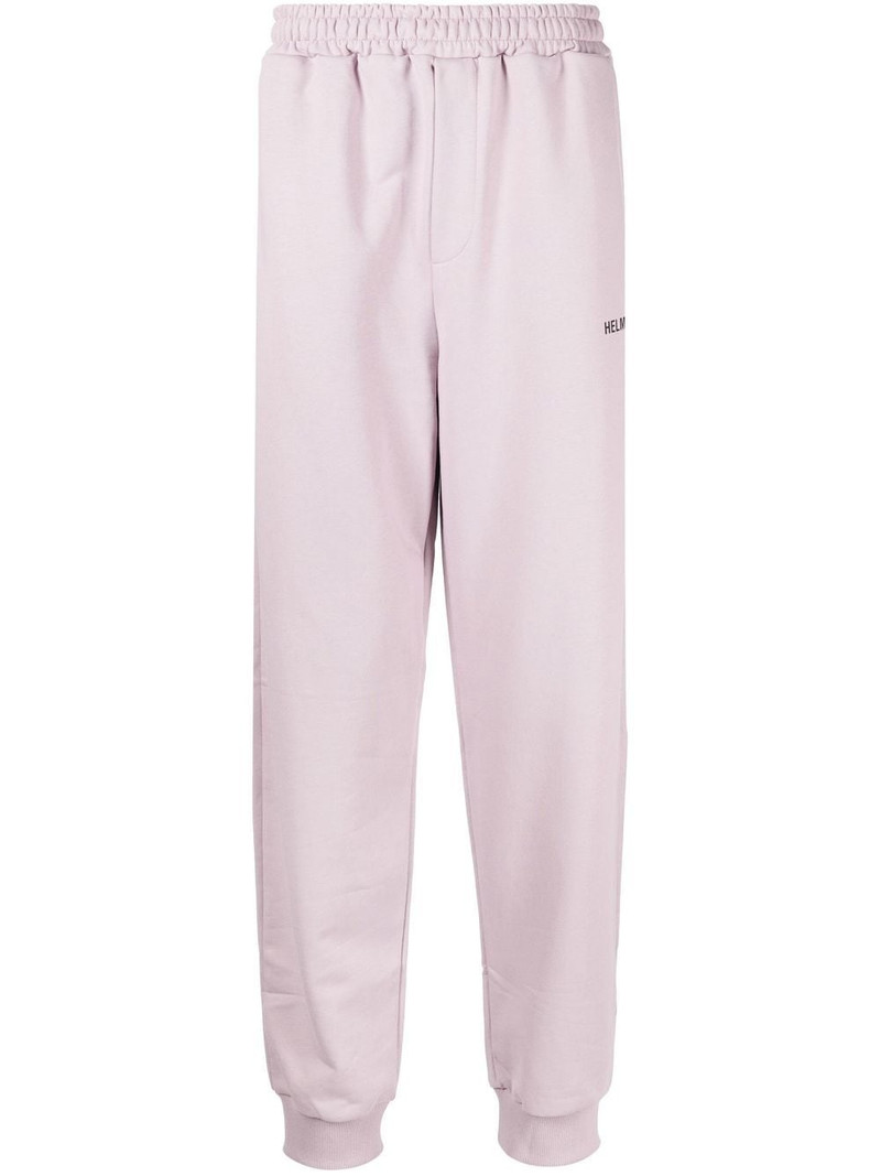 logo-print tapered track pants 1