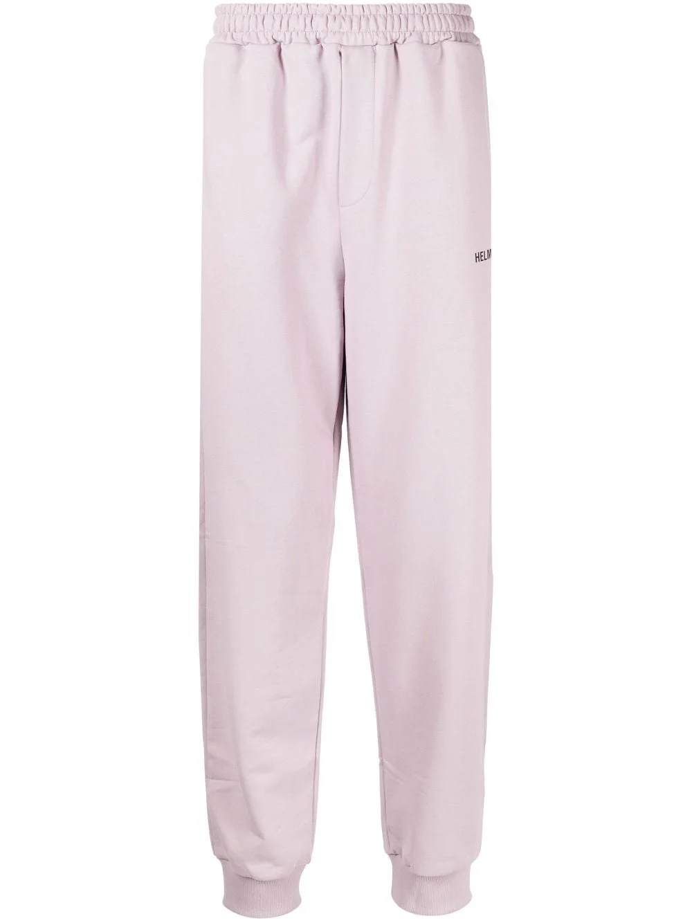 logo-print tapered track pants - 1