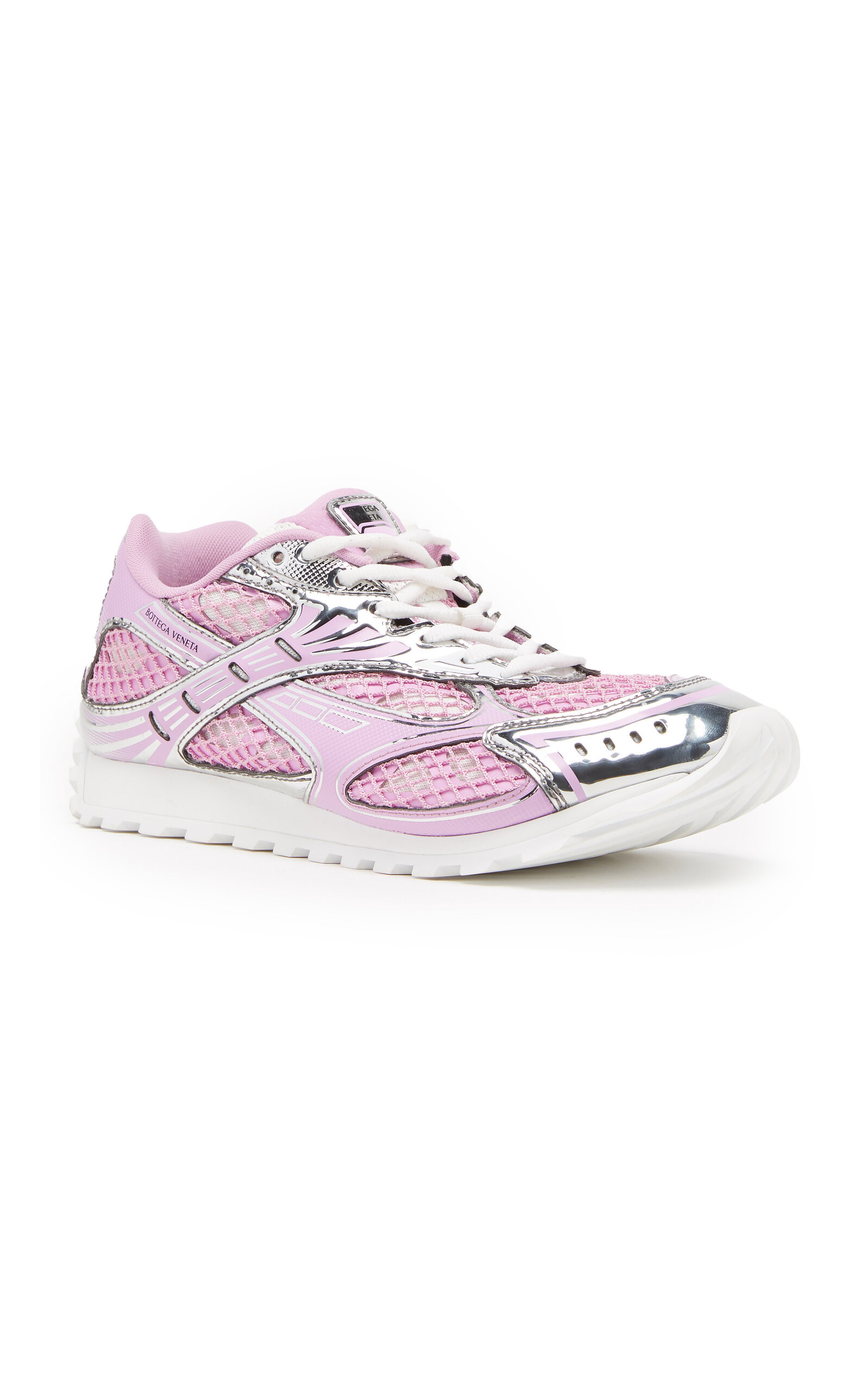 Orbit Fishnet Sneakers pink - 5