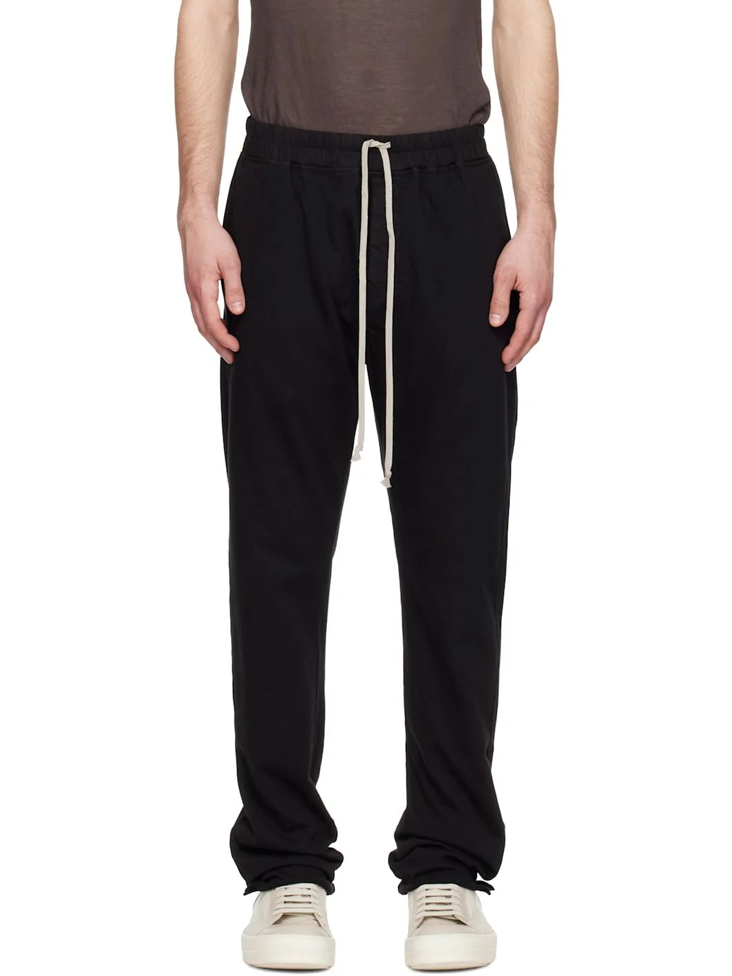 Black Temple Berlin Drawstring Sweatpants - 1