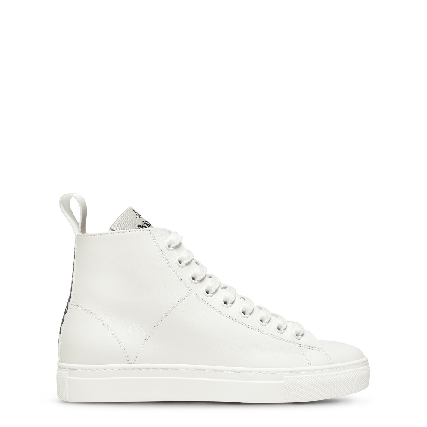 LEATHER HIGH TOP TRAINERS - 7