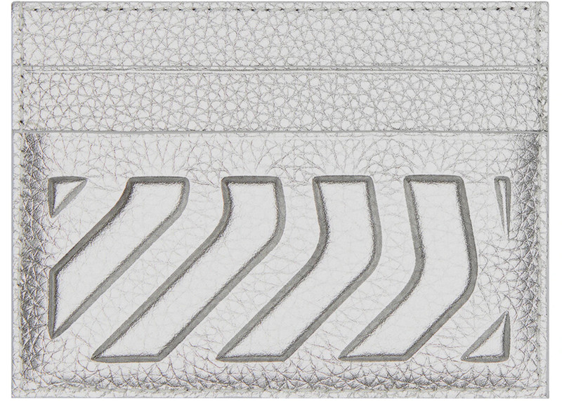 BALENCIAGA Balenciaga Car Card Holder Metallized Silver outlook