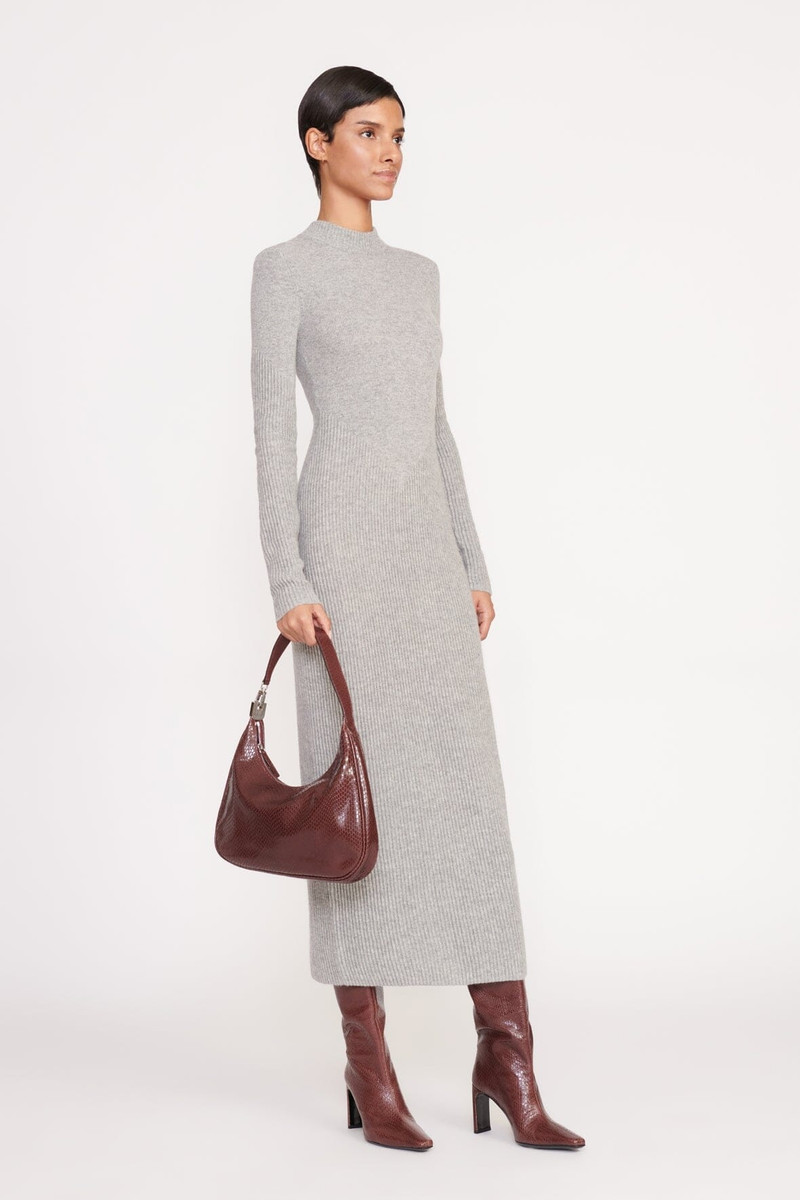 STAUD SYLVIE SHOULDER BAG MAHOGANY 4