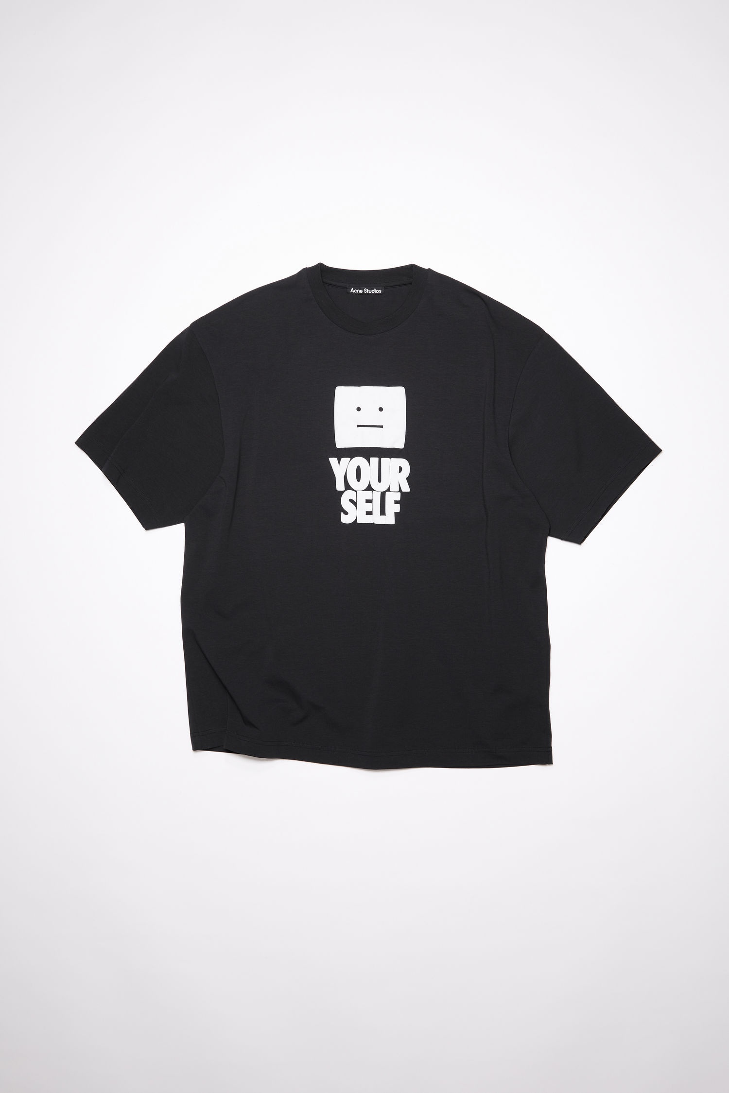 Crew neck t-shirt - Black - 1