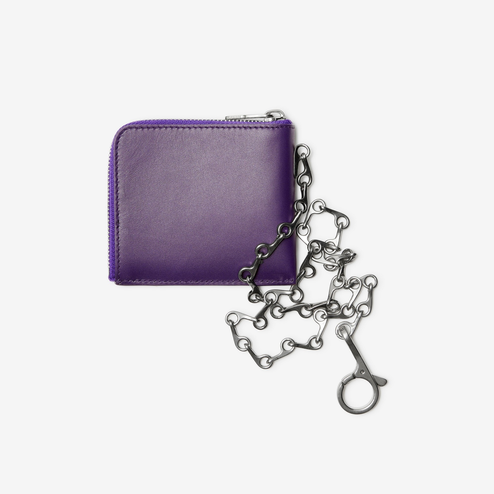 Leather B Chain Wallet - 2