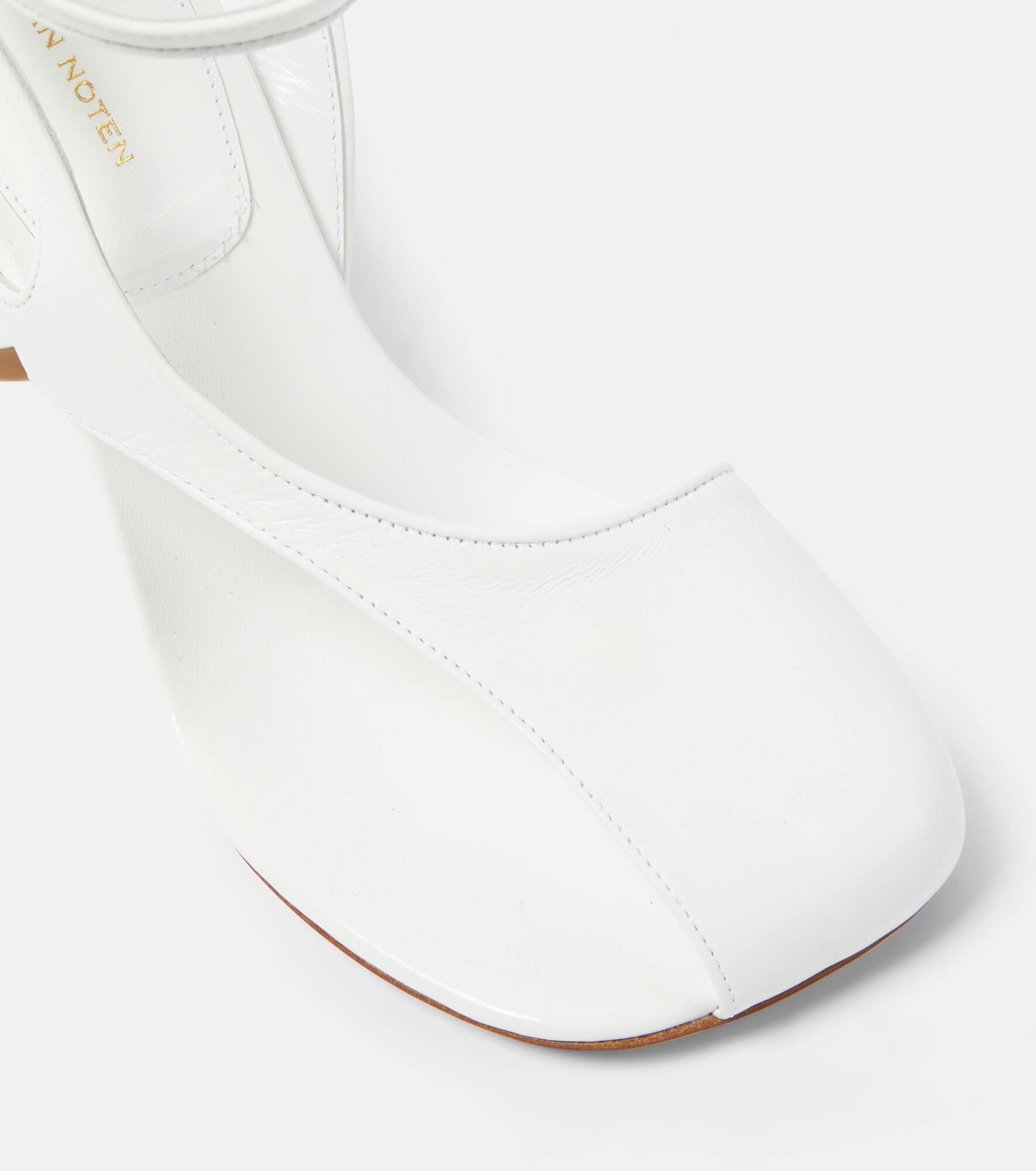 Bridal leather pumps - 6