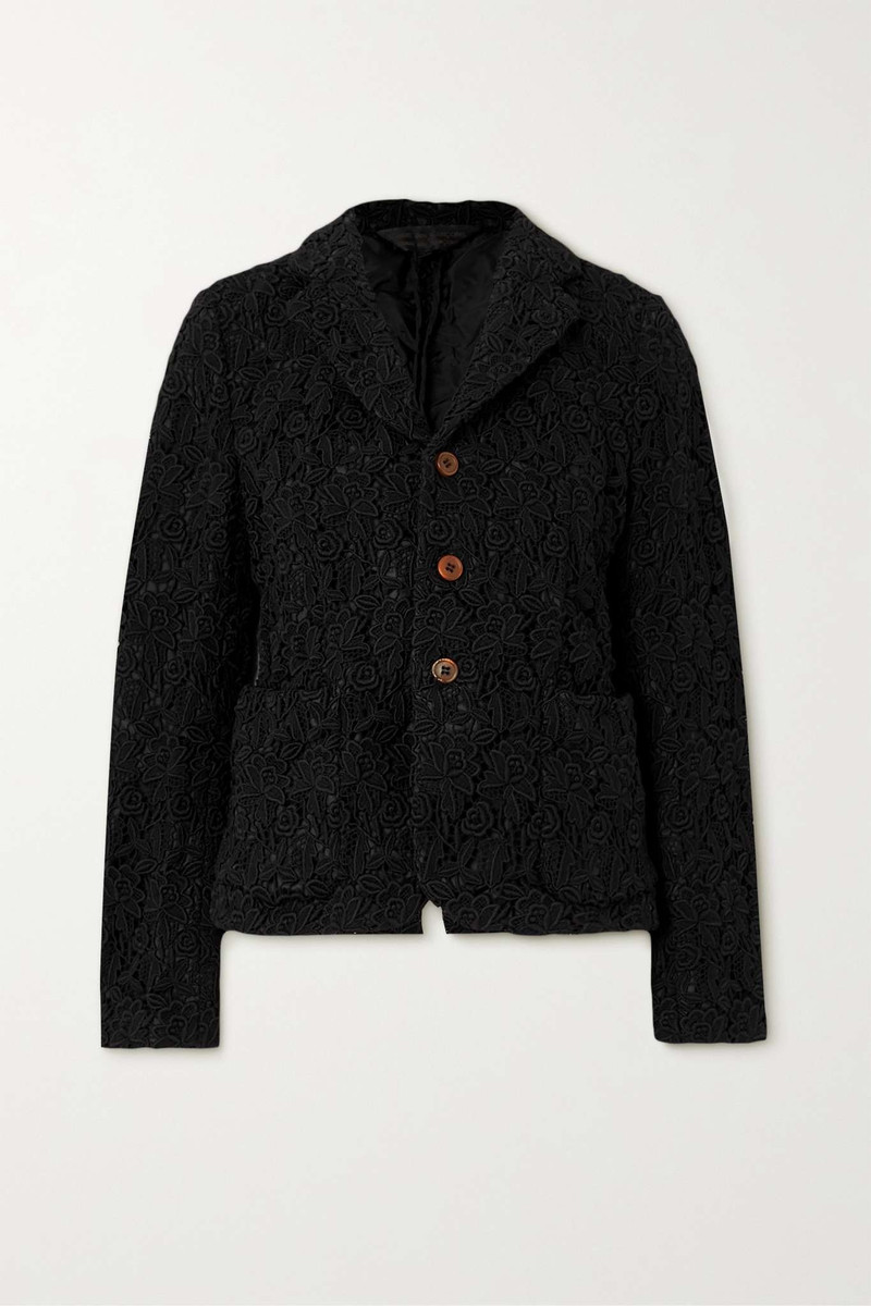 Guipure lace jacket - 1