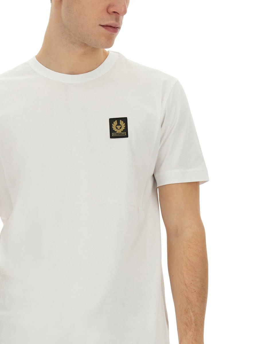 Belstaff Men T-Shirt Con Patch Logo - 4