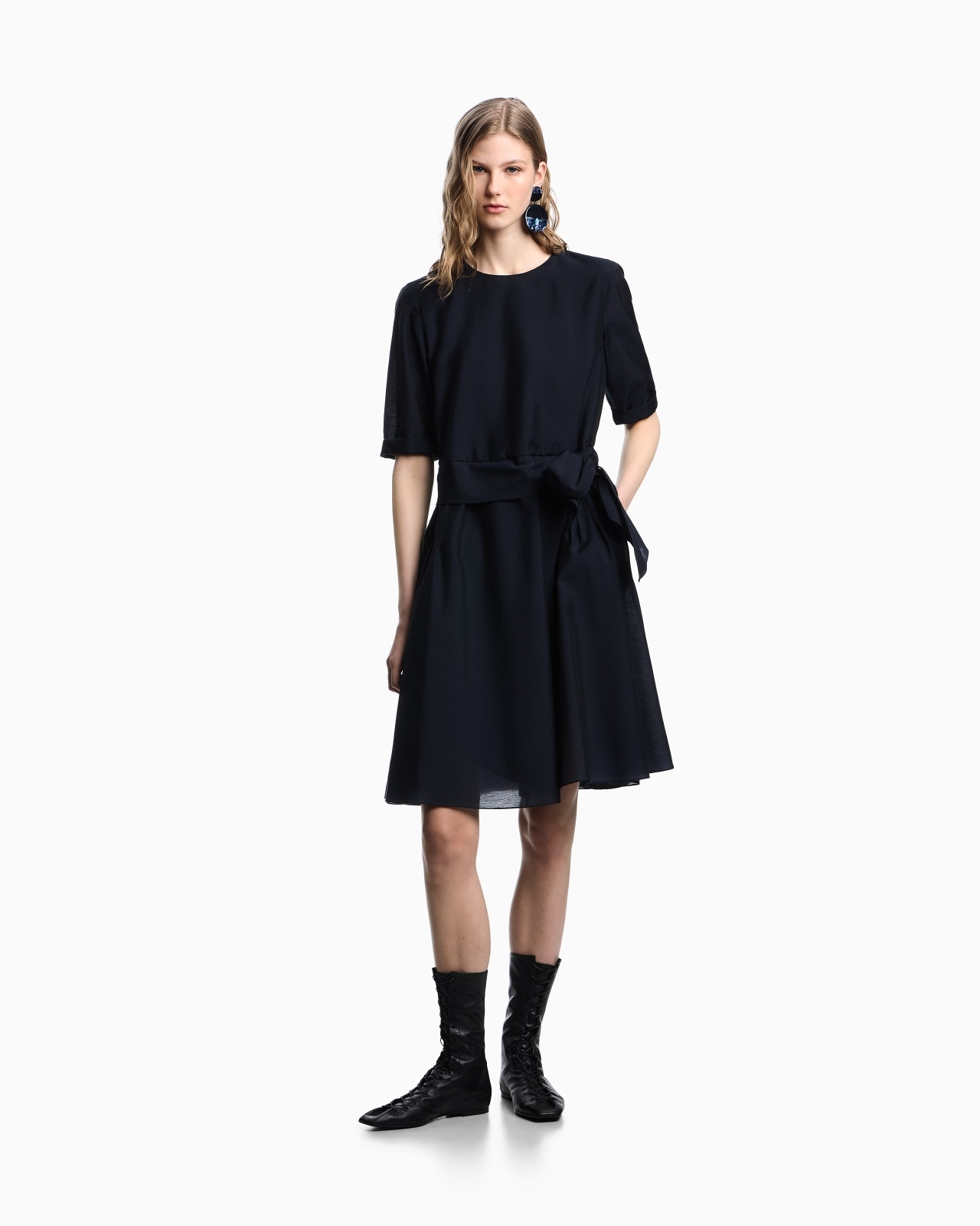 ICON MUSLIN KNOT DRESS - 2