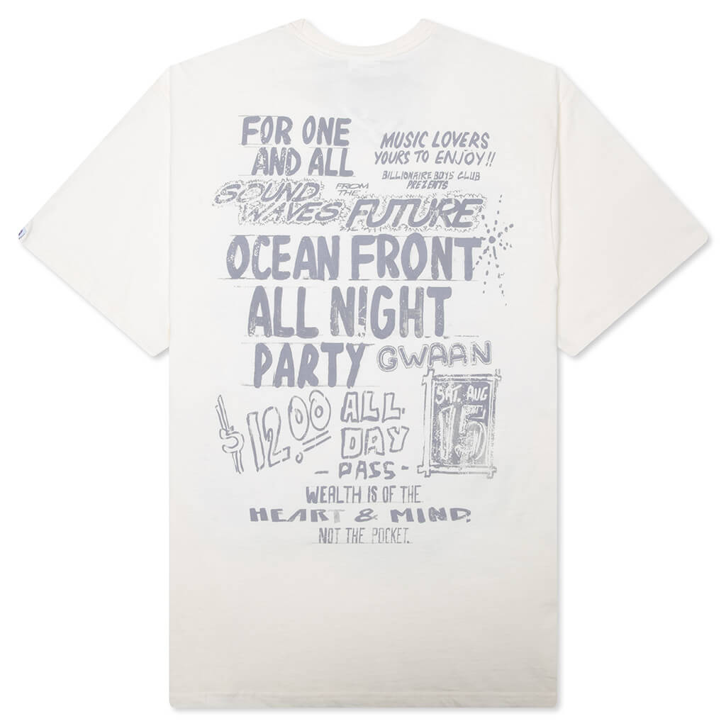 PARTAY OVERSIZED TEE - WINTER WHITE - 2
