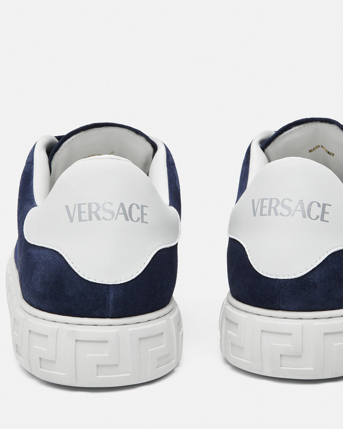 Suede Greca Sneakers - 5