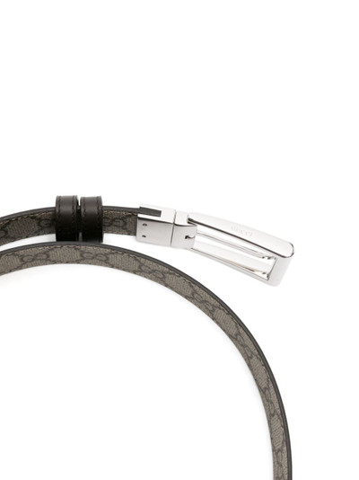 GUCCI Interlocking G leather belt outlook