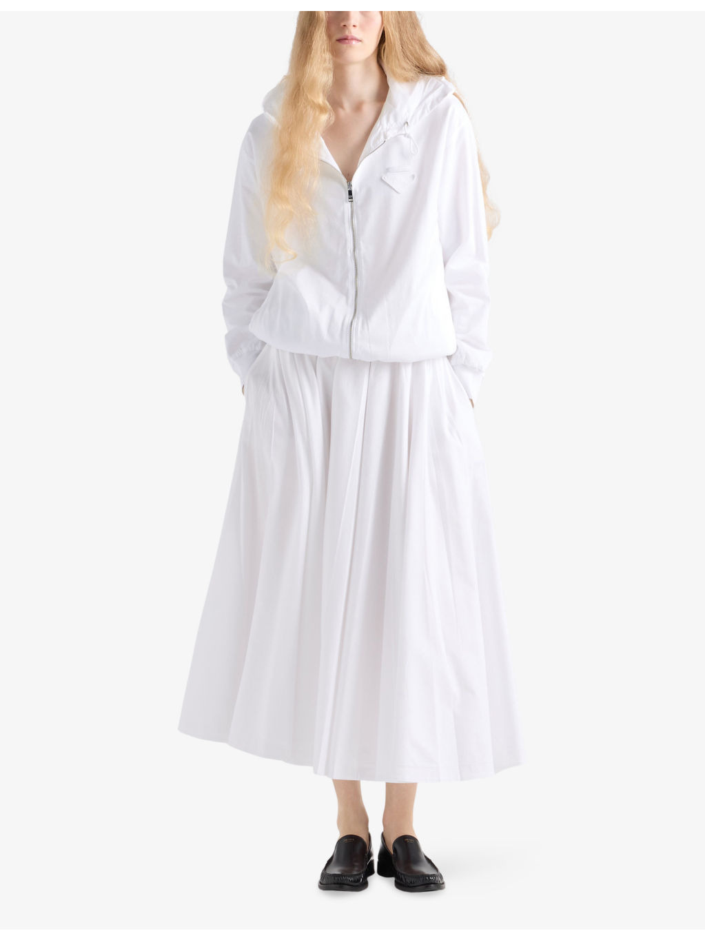 Reversible Relaxed-Fit Cotton-Jersey Hoody - 2