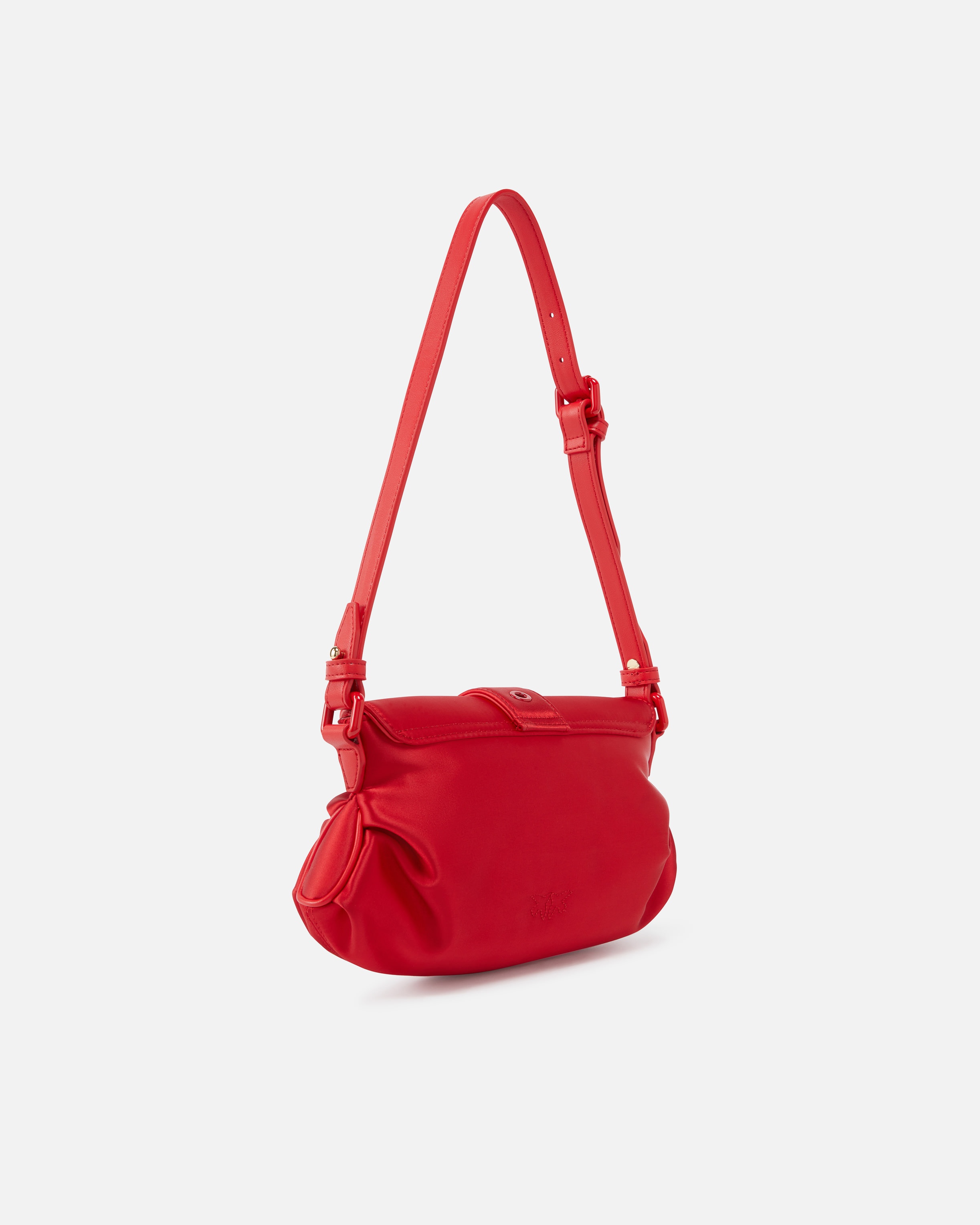 SMALL JOLENE SHOULDER BAG IN DUCHESSE WITH HEART-SHAPED BUCKLE 2