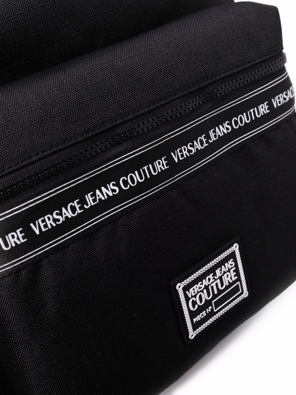 logo-tape detail backpack - 4