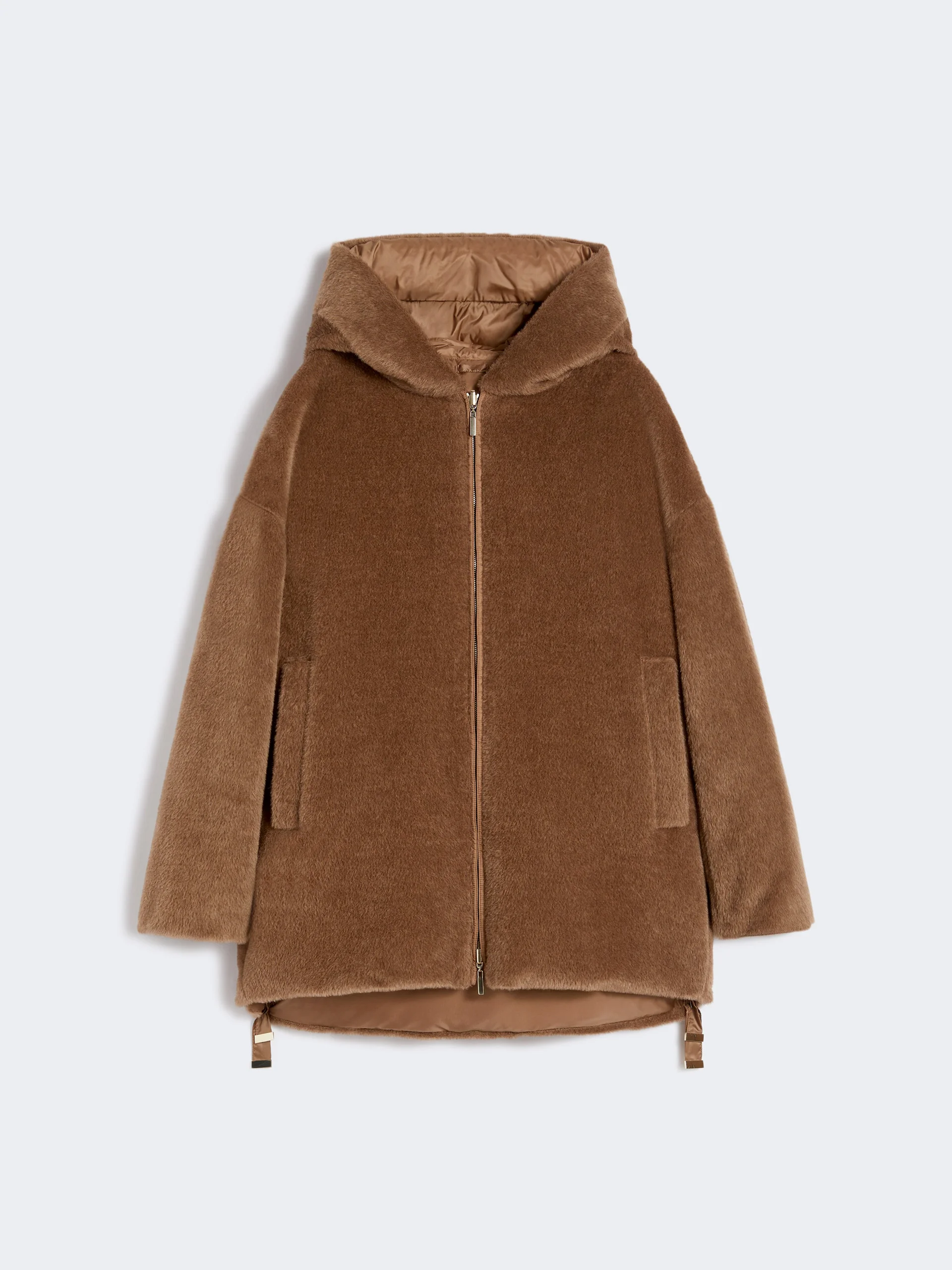 OLIVIA Reversible alpaca and wool padded jacket - 1