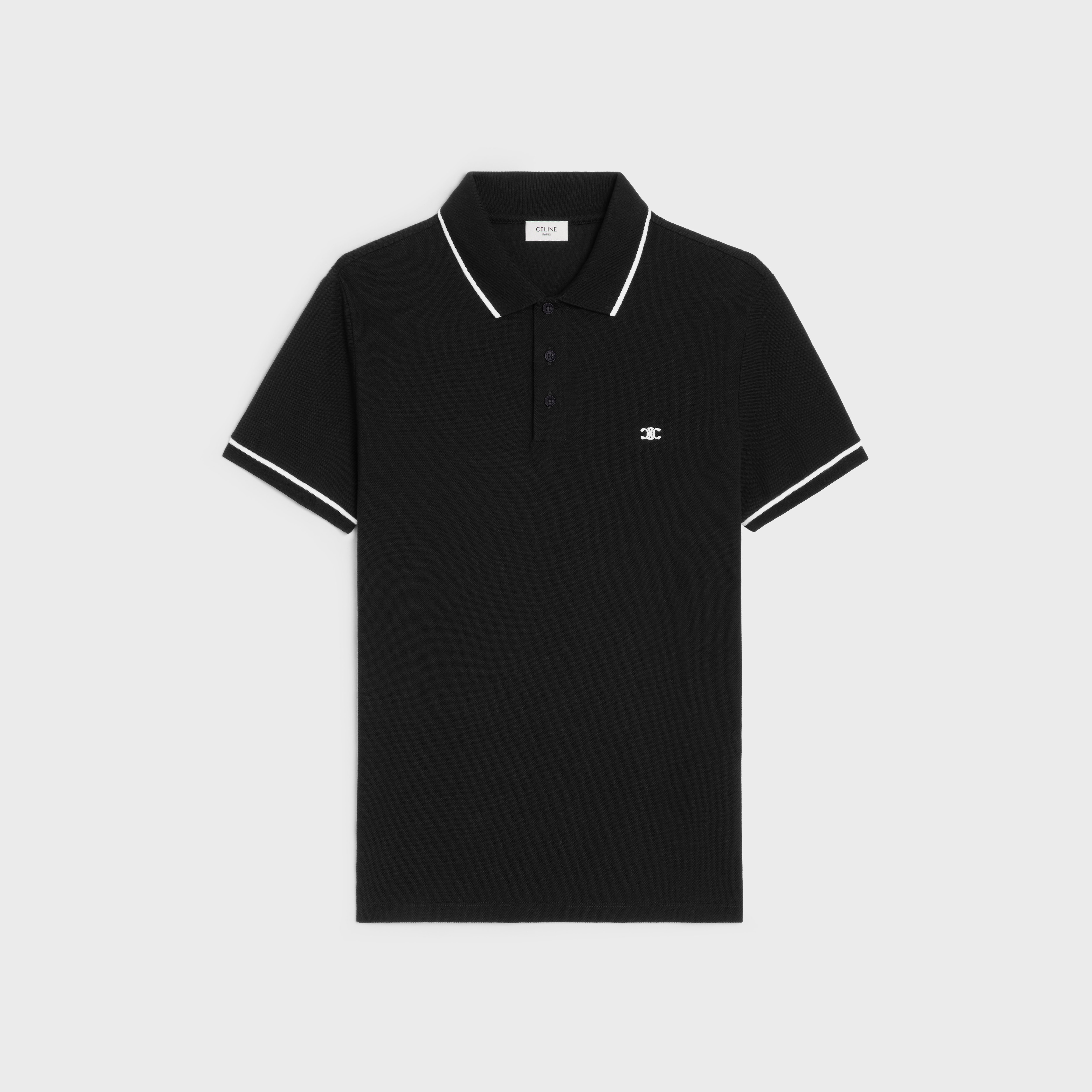 classic polo shirt in cotton piqué - 1