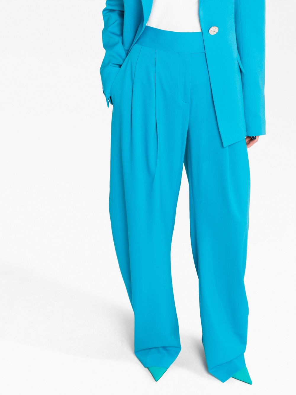 The Attico Women Gary Cool Wool Long Pants - 5