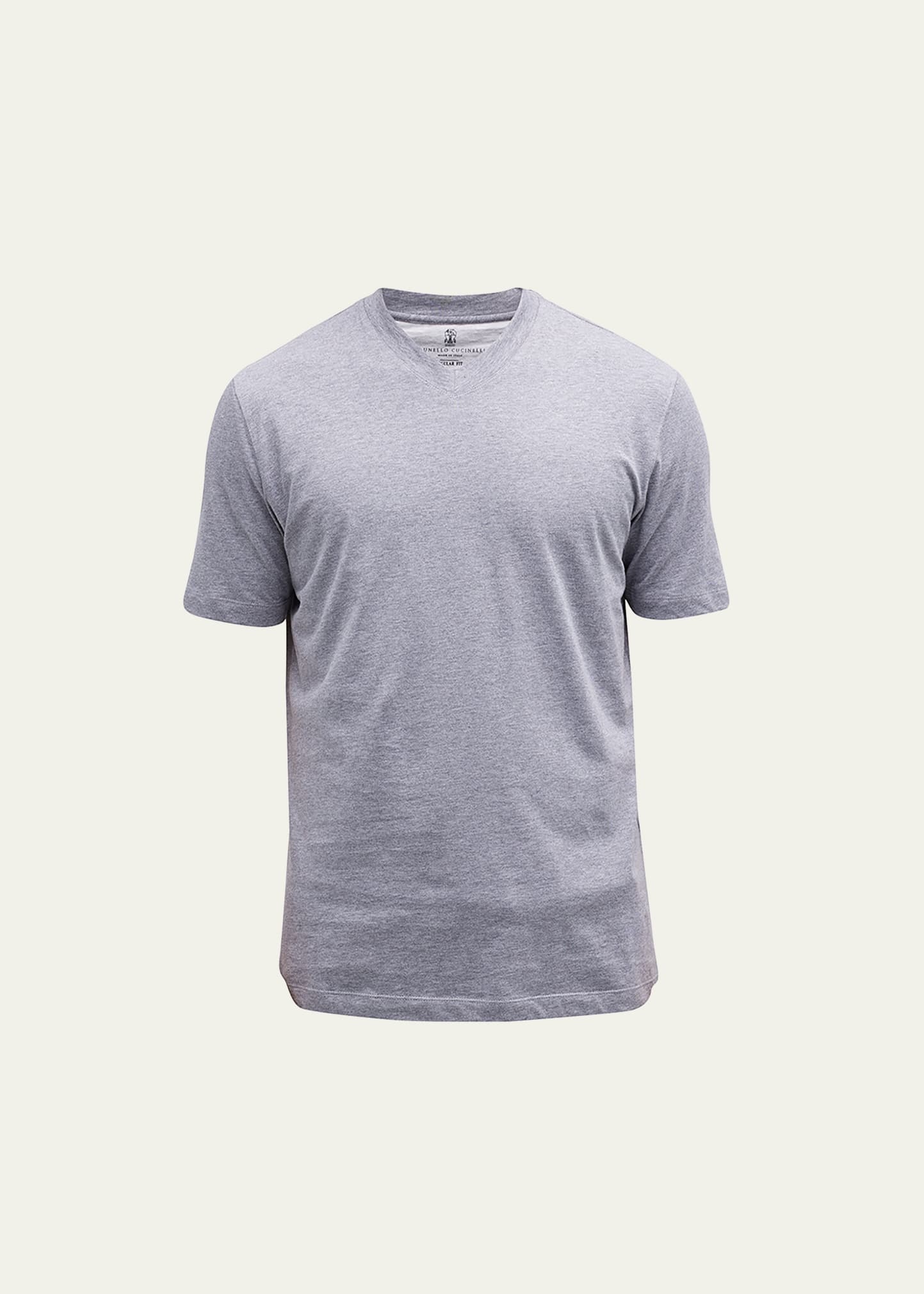 Men's Basic-Fit V-Neck T-Shirt - 1