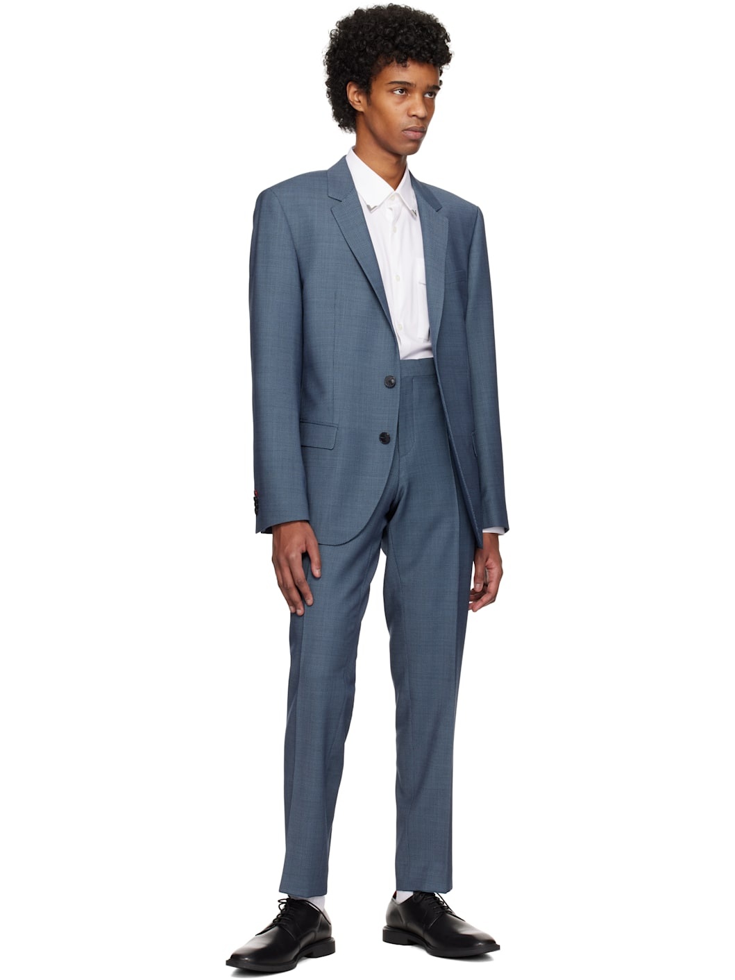 Navy Slim-Fit Suit - 5