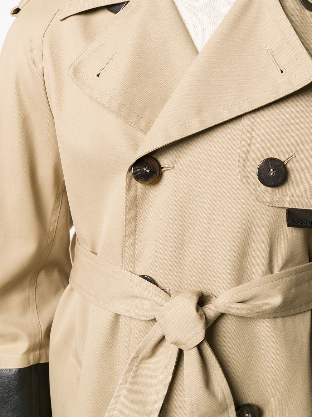 belted trench coat - 5