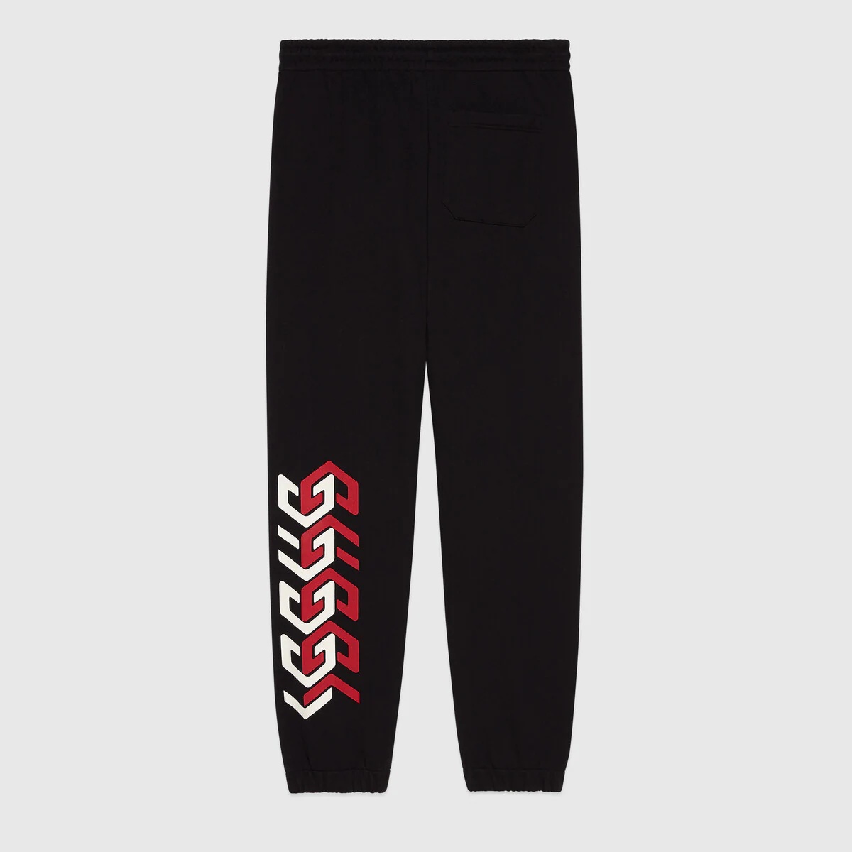 Jersey jogging pant with Gucci mirror print - 5