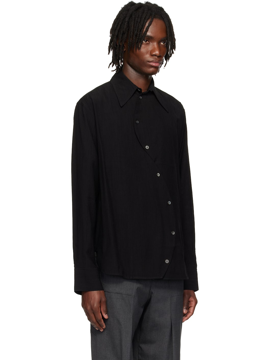 Black S-Curve Shirt - 2