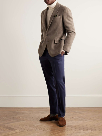 Ralph Lauren Slim-Fit Brushed Cashmere and Wool-Blend Blazer outlook