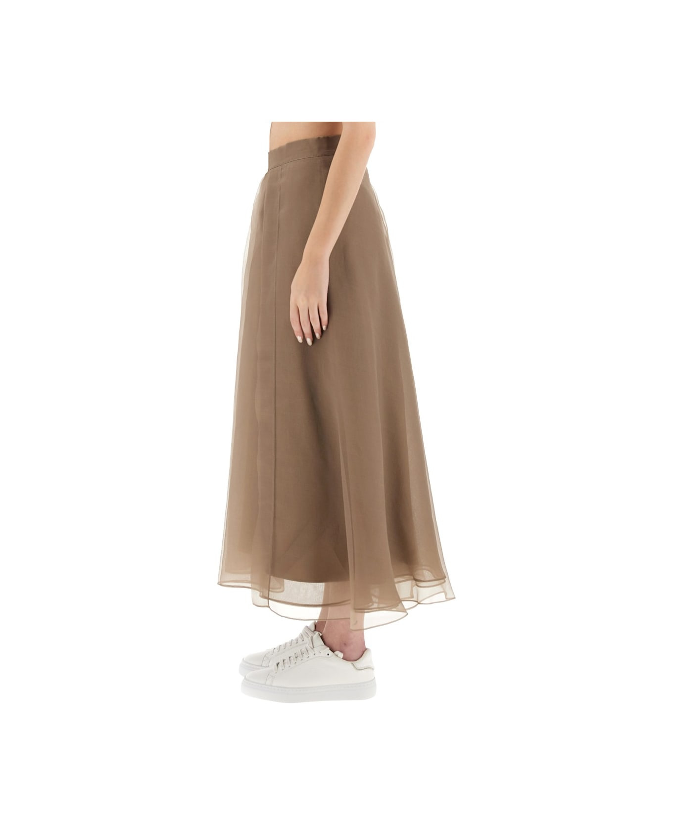"paneled Circle" Skirt - 4