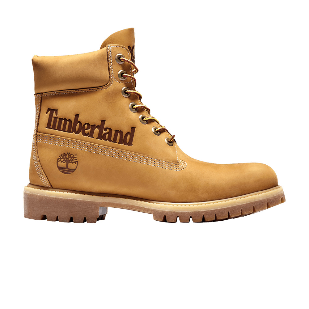 6 Inch Premium Boot 'Wheat Big Logo' - 1