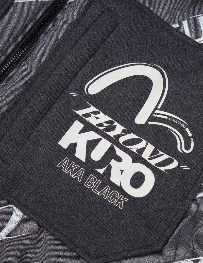 Allover Logo Embroidered Padded Jacket 10