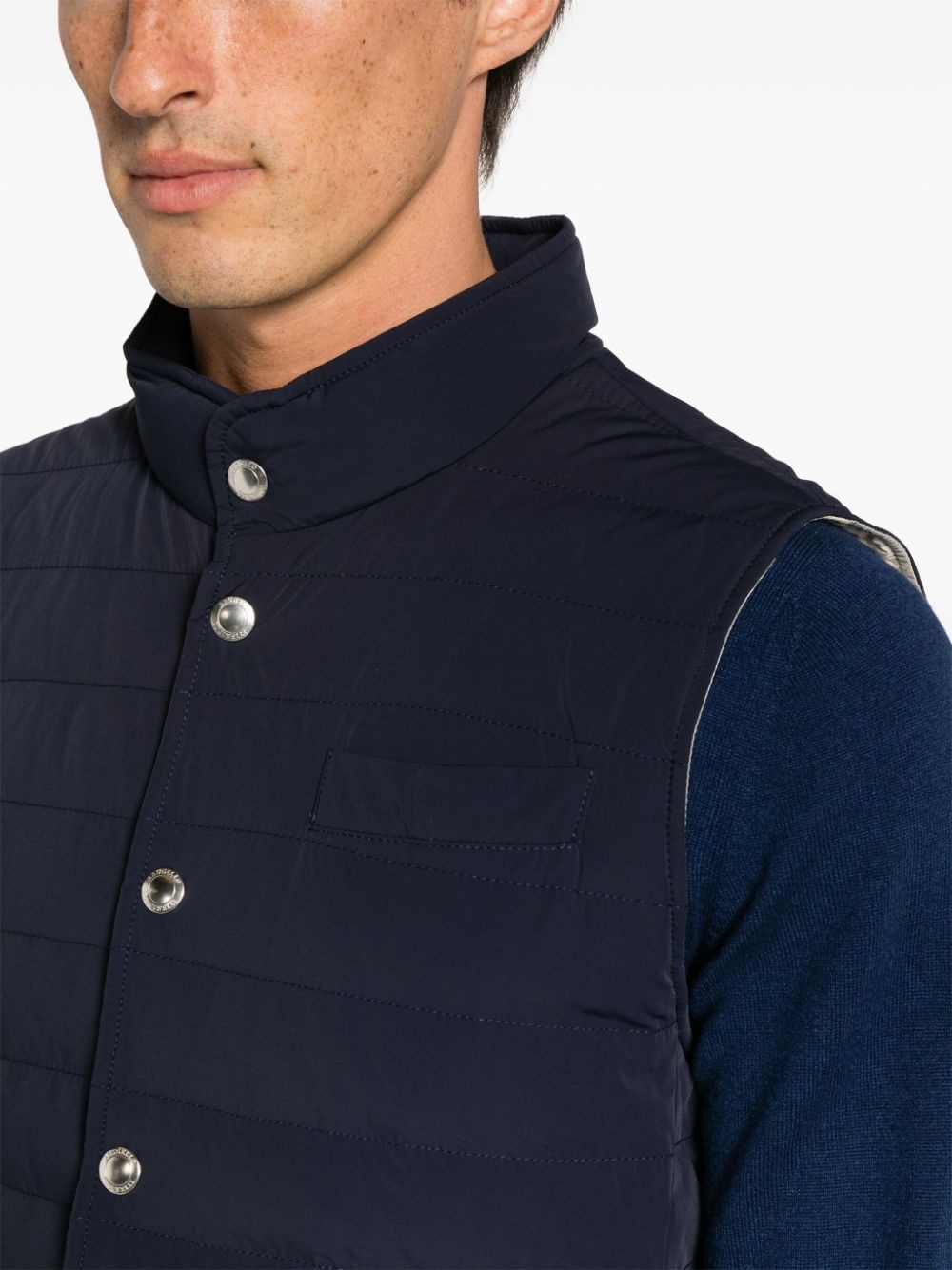 padded down gilet - 5