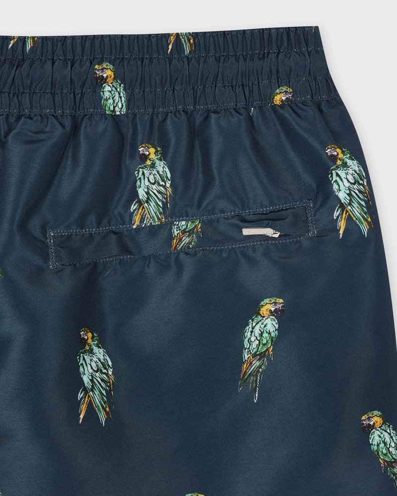 Paul Smith Blue 'Parrots' Print Swim Shorts outlook