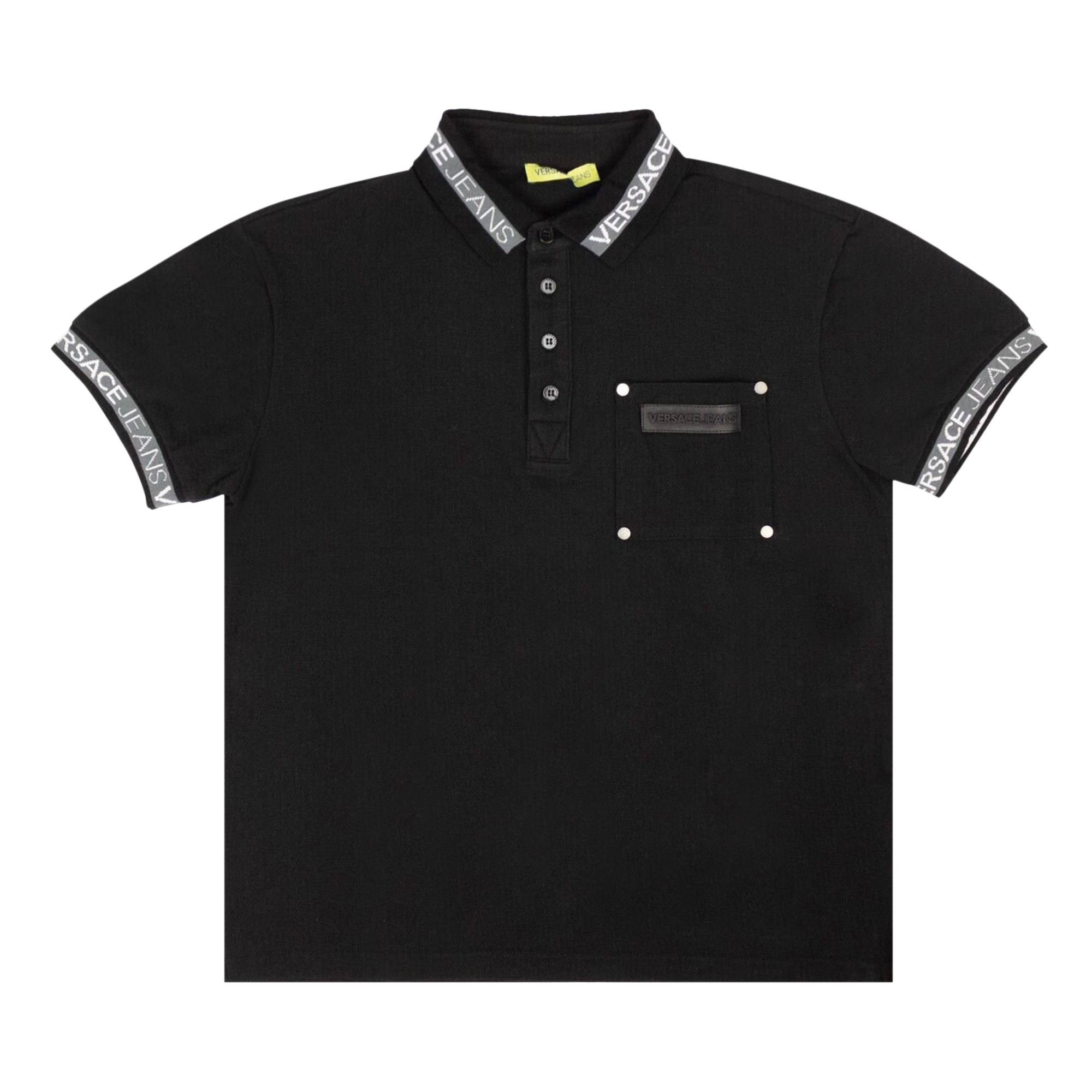 Versace Polo Shirt 'Black' - 1