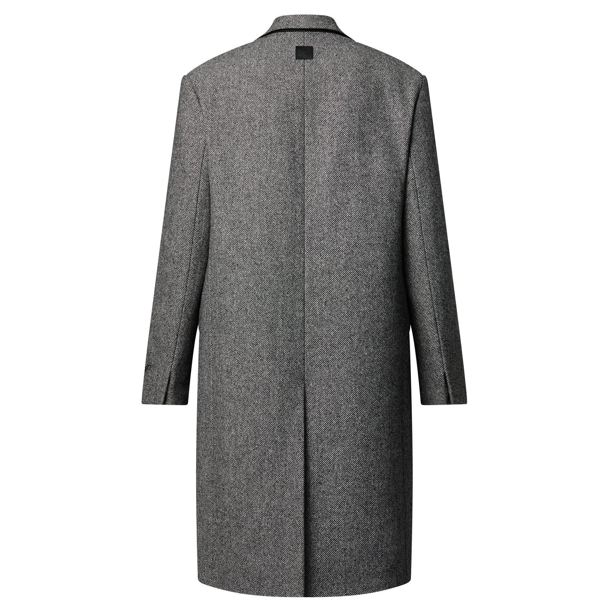 Tailored Wool Coat - 3