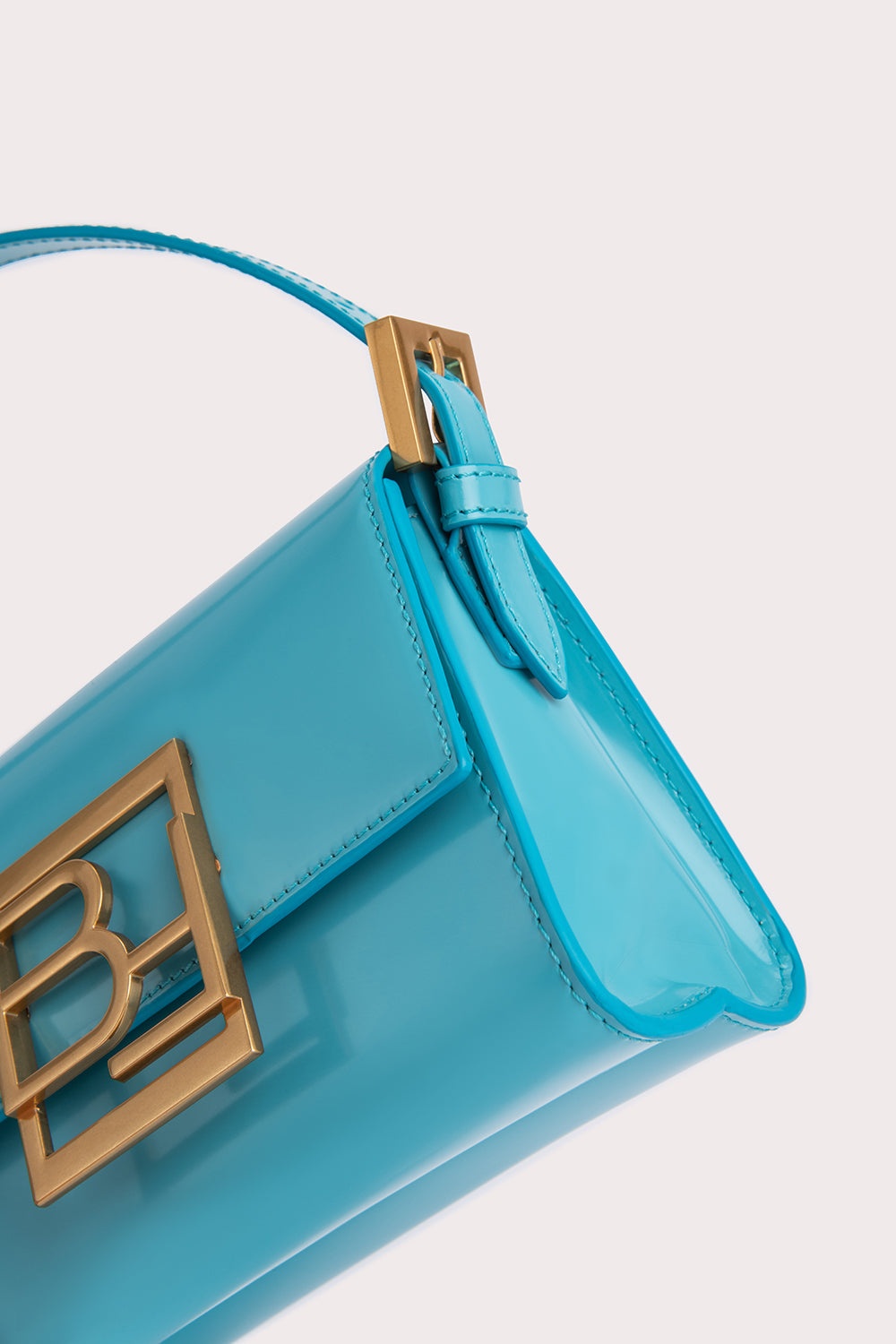 Fran Aquamarine Semi Patent Leather - 6