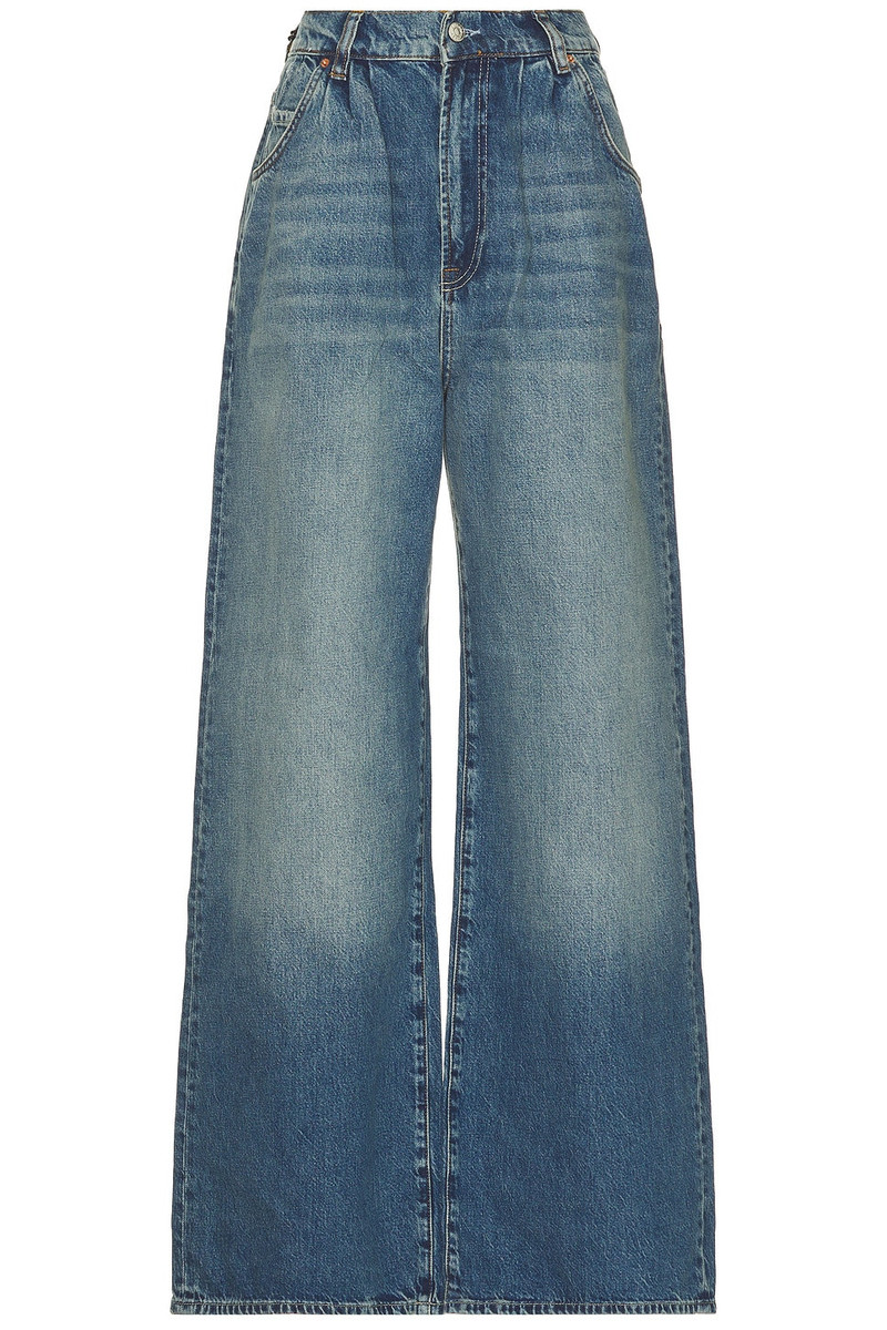 GRLFRND Chloe Super High Rise Pleated Wide Leg outlook